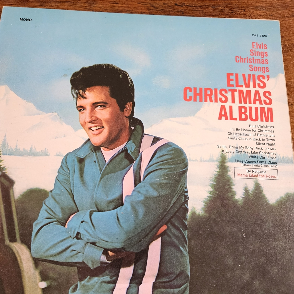 Elvis' Christmas Album - Festive Vinyl Record